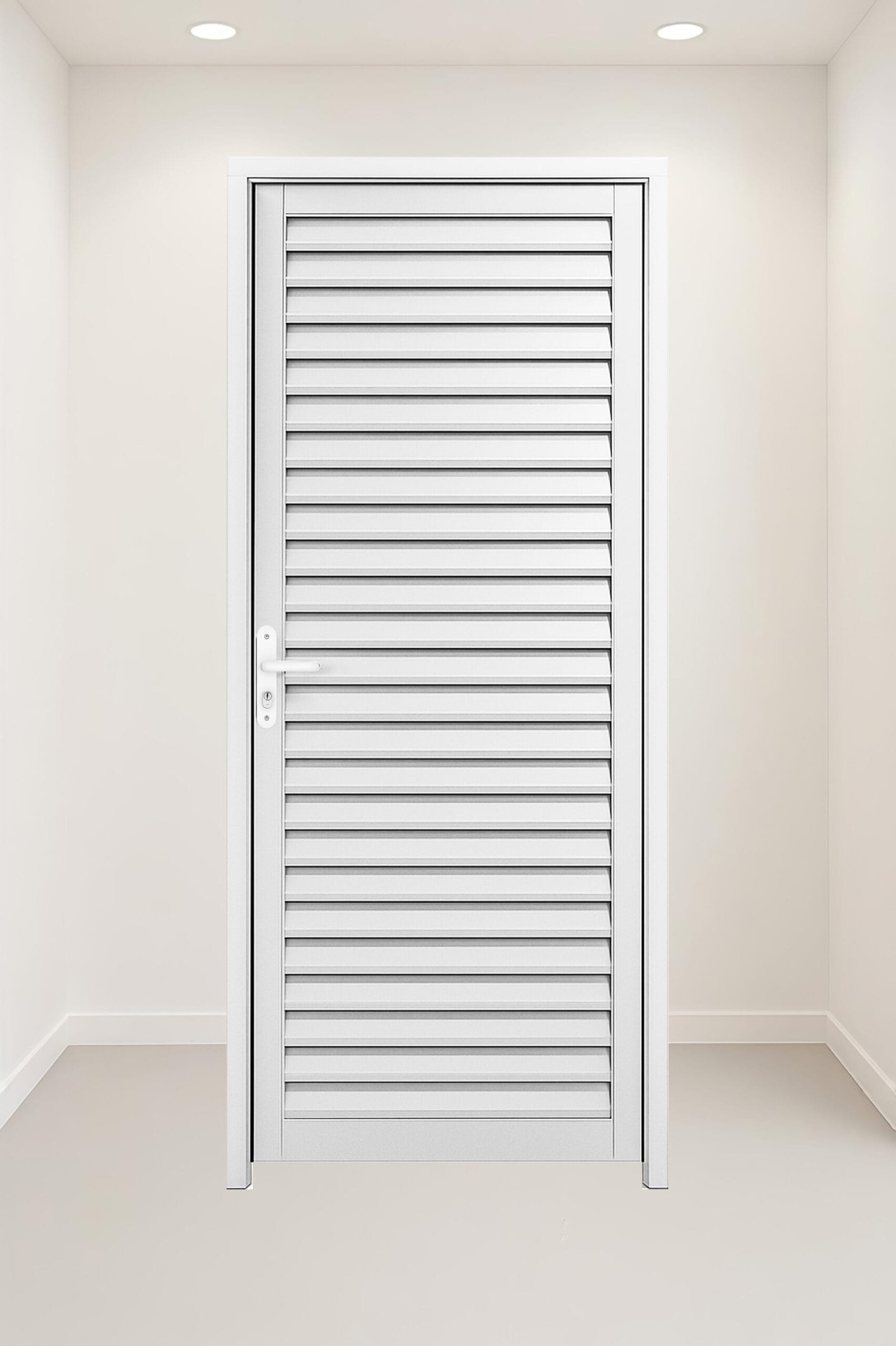 ELETROAÇO BRANCO Porta Veneziana branco