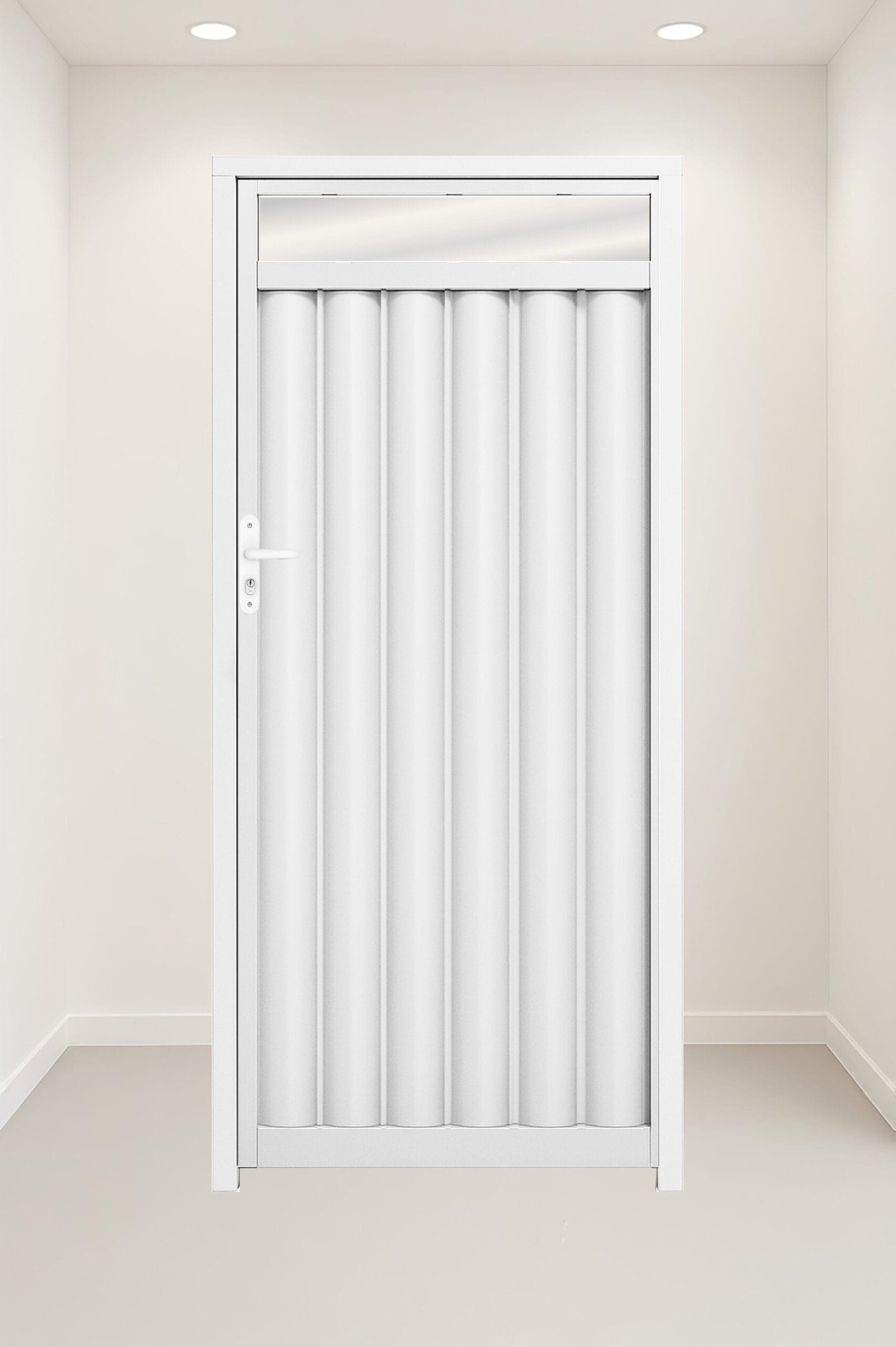 vidro aço galvanizado
