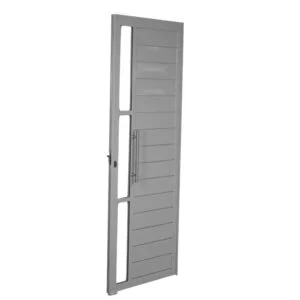 Porta Branca Friso Lux Alugalv com Puxador