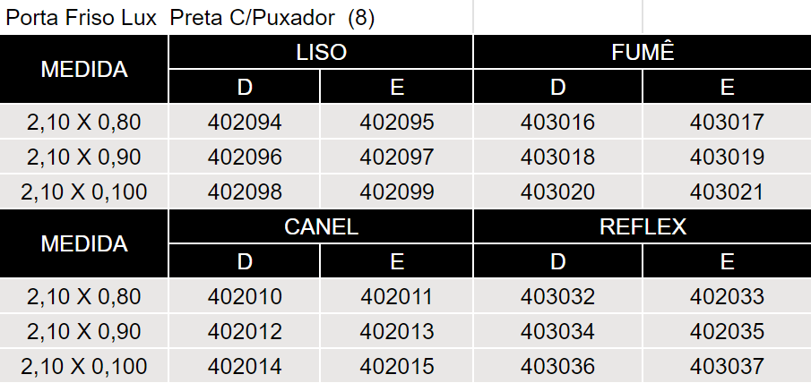 Porta Friso Lux Preta Com Puxador (8)